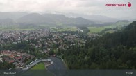 Archiv Foto Webcam Aussicht auf Oberstdorf von der Ski-Schanze 18:00