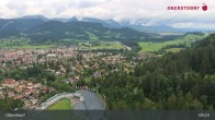 Archiv Foto Webcam Aussicht auf Oberstdorf von der Ski-Schanze 08:00