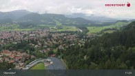 Archiv Foto Webcam Aussicht auf Oberstdorf von der Ski-Schanze 10:00
