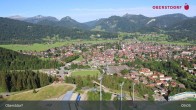 Archiv Foto Webcam Aussicht auf Oberstdorf von der Ski-Schanze 08:00