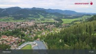 Archiv Foto Webcam Aussicht auf Oberstdorf von der Ski-Schanze 10:00