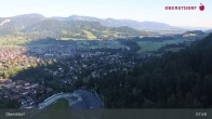 Archiv Foto Webcam Aussicht auf Oberstdorf von der Ski-Schanze 07:00