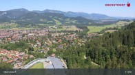 Archiv Foto Webcam Aussicht auf Oberstdorf von der Ski-Schanze 10:00