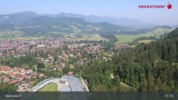 Archiv Foto Webcam Aussicht auf Oberstdorf von der Ski-Schanze 10:00