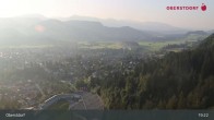 Archiv Foto Webcam Aussicht auf Oberstdorf von der Ski-Schanze 18:00