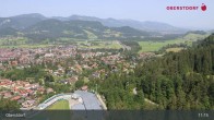 Archiv Foto Webcam Aussicht auf Oberstdorf von der Ski-Schanze 10:00