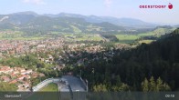 Archiv Foto Webcam Aussicht auf Oberstdorf von der Ski-Schanze 08:00