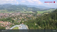 Archiv Foto Webcam Aussicht auf Oberstdorf von der Ski-Schanze 10:00