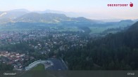 Archived image Webcam View at Oberstdorf city 07:00