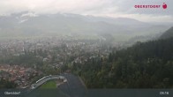 Archiv Foto Webcam Aussicht auf Oberstdorf von der Ski-Schanze 08:00