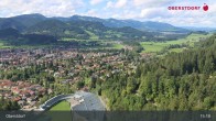 Archiv Foto Webcam Aussicht auf Oberstdorf von der Ski-Schanze 14:00