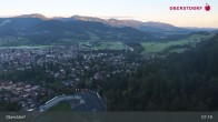 Archived image Webcam View at Oberstdorf city 06:00