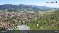 Archived image Webcam View at Oberstdorf city 12:00