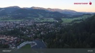 Archiv Foto Webcam Aussicht auf Oberstdorf von der Ski-Schanze 06:00