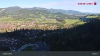 Archiv Foto Webcam Aussicht auf Oberstdorf von der Ski-Schanze 08:00