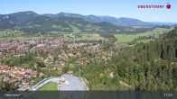 Archiv Foto Webcam Aussicht auf Oberstdorf von der Ski-Schanze 10:00
