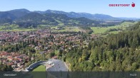 Archiv Foto Webcam Aussicht auf Oberstdorf von der Ski-Schanze 14:00