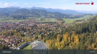 Archiv Foto Webcam Aussicht auf Oberstdorf von der Ski-Schanze 14:00