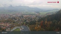 Archived image Webcam View at Oberstdorf city 10:00