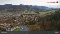 Archiv Foto Webcam Aussicht auf Oberstdorf von der Ski-Schanze 08:00