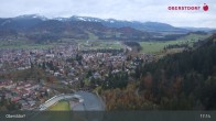 Archived image Webcam View at Oberstdorf city 16:00