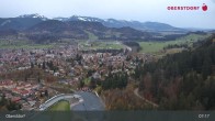 Archiv Foto Webcam Aussicht auf Oberstdorf von der Ski-Schanze 06:00