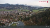 Archiv Foto Webcam Aussicht auf Oberstdorf von der Ski-Schanze 07:00