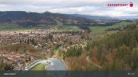 Archiv Foto Webcam Aussicht auf Oberstdorf von der Ski-Schanze 10:00