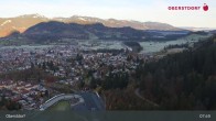 Archiv Foto Webcam Aussicht auf Oberstdorf von der Ski-Schanze 07:00