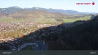 Archiv Foto Webcam Aussicht auf Oberstdorf von der Ski-Schanze 08:00
