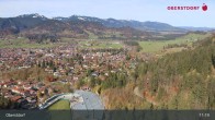 Archiv Foto Webcam Aussicht auf Oberstdorf von der Ski-Schanze 10:00