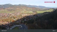 Archiv Foto Webcam Aussicht auf Oberstdorf von der Ski-Schanze 08:00