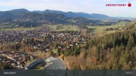 Archiv Foto Webcam Aussicht auf Oberstdorf von der Ski-Schanze 14:00