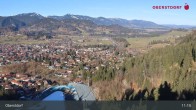 Archiv Foto Webcam Aussicht auf Oberstdorf von der Ski-Schanze 10:00