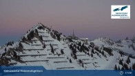 Archiv Foto Webcam Walmendingerhorn Kleinwalsertal 04:00