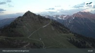 Archiv Foto Webcam Walmendingerhorn Kleinwalsertal 02:00