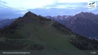 Archiv Foto Webcam Walmendingerhorn Kleinwalsertal 02:00