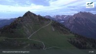 Archiv Foto Webcam Walmendingerhorn Kleinwalsertal 02:00