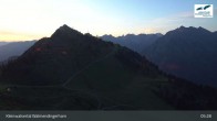 Archiv Foto Webcam Walmendingerhorn Kleinwalsertal 04:00