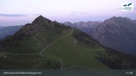 Archiv Foto Webcam Walmendingerhorn Kleinwalsertal 02:00