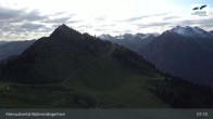 Archiv Foto Webcam Walmendingerhorn Kleinwalsertal 06:00