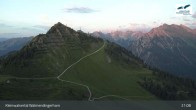 Archiv Foto Webcam Walmendingerhorn Kleinwalsertal 02:00