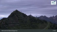 Archiv Foto Webcam Walmendingerhorn Kleinwalsertal 02:00
