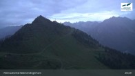 Archiv Foto Webcam Walmendingerhorn Kleinwalsertal 20:00