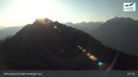Archiv Foto Webcam Walmendingerhorn Kleinwalsertal 06:00
