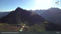 Archiv Foto Webcam Walmendingerhorn Kleinwalsertal 08:00
