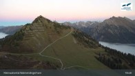 Archiv Foto Webcam Walmendingerhorn Kleinwalsertal 18:00