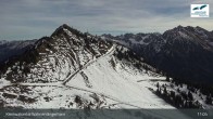 Archived image Webcam Walmendingerhorn Mittelberg 10:00