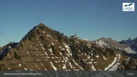 Archiv Foto Webcam Walmendingerhorn Kleinwalsertal 14:00