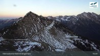 Archiv Foto Webcam Walmendingerhorn Kleinwalsertal 18:00